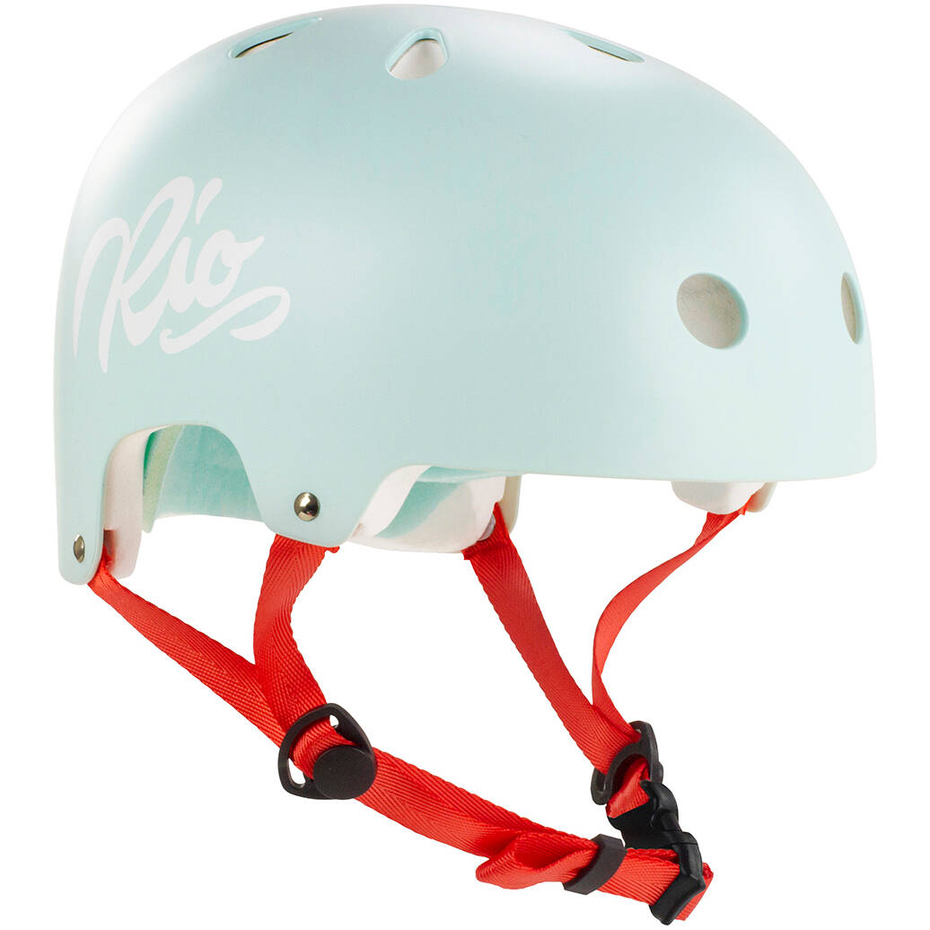 Rio Roller Script Helmet - Teal S/M