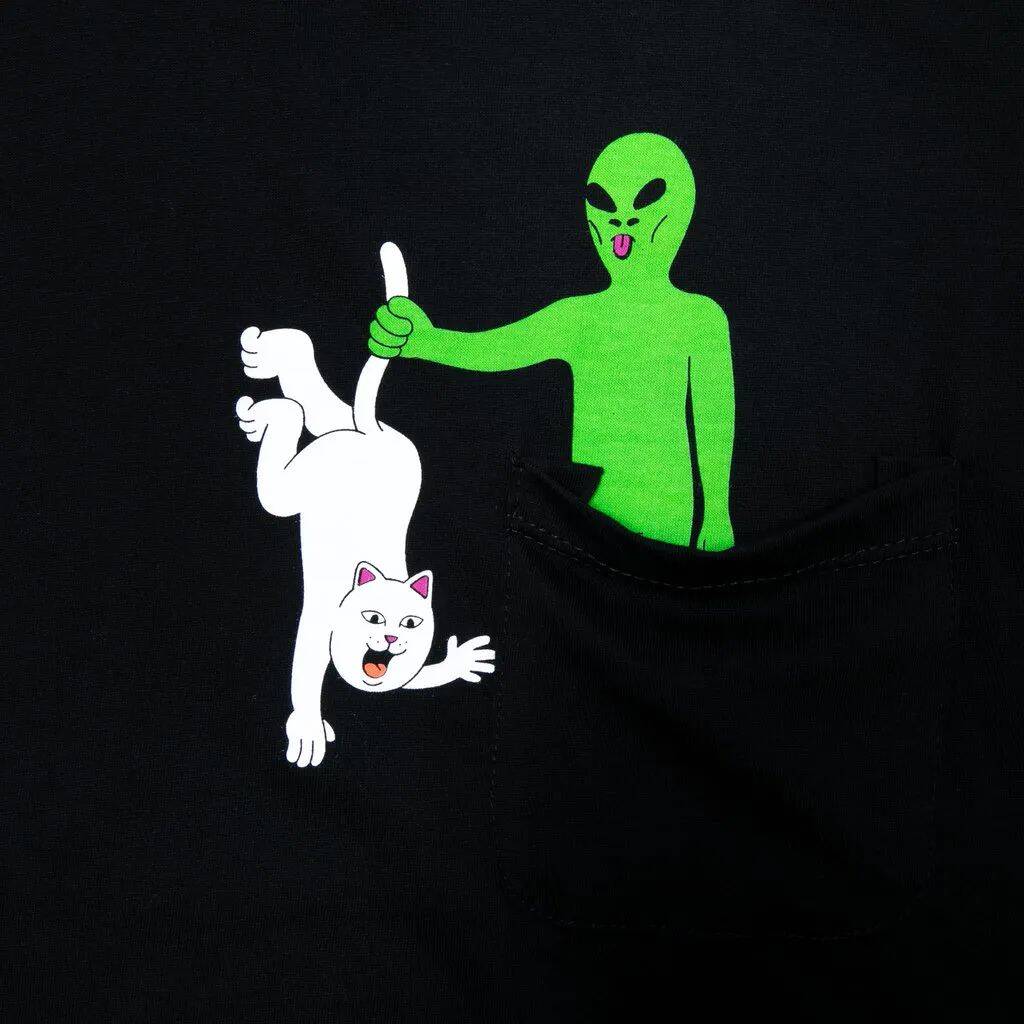 RIPNDIP Hung Up T Shirt - Black