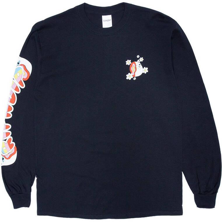 RIPNDIP In A Haze LS T Shirt - Black
