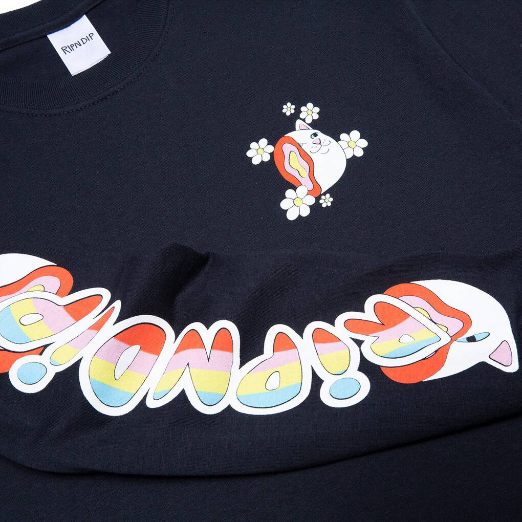 RIPNDIP In A Haze LS T Shirt - Black