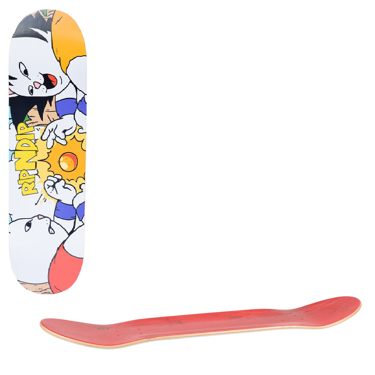 RIPNDIP Nermku Battle Skateboard Deck - 8.25