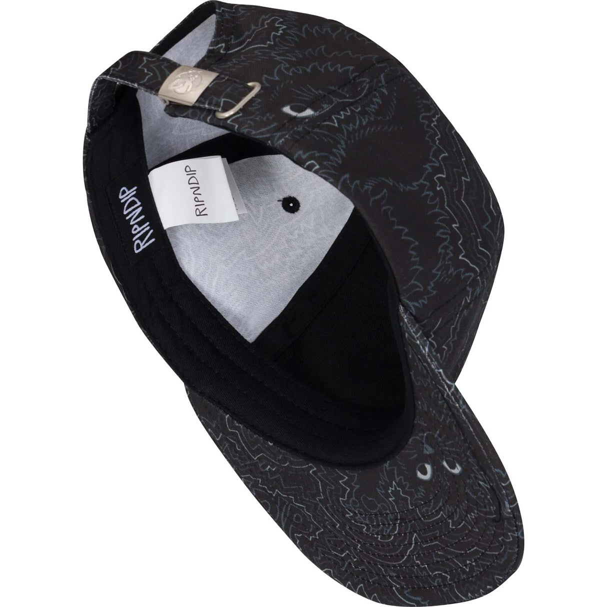 RIPNDIP Big Pussy Energy 6 Panel Strapback - Black