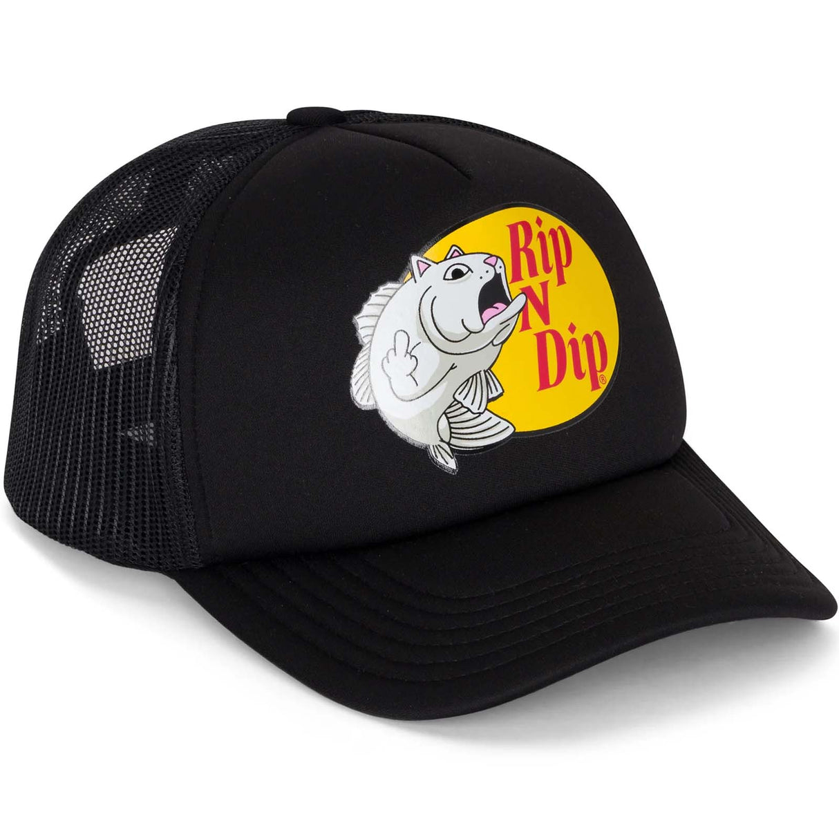 RIPNDIP Catfish Trucker Cap - Black