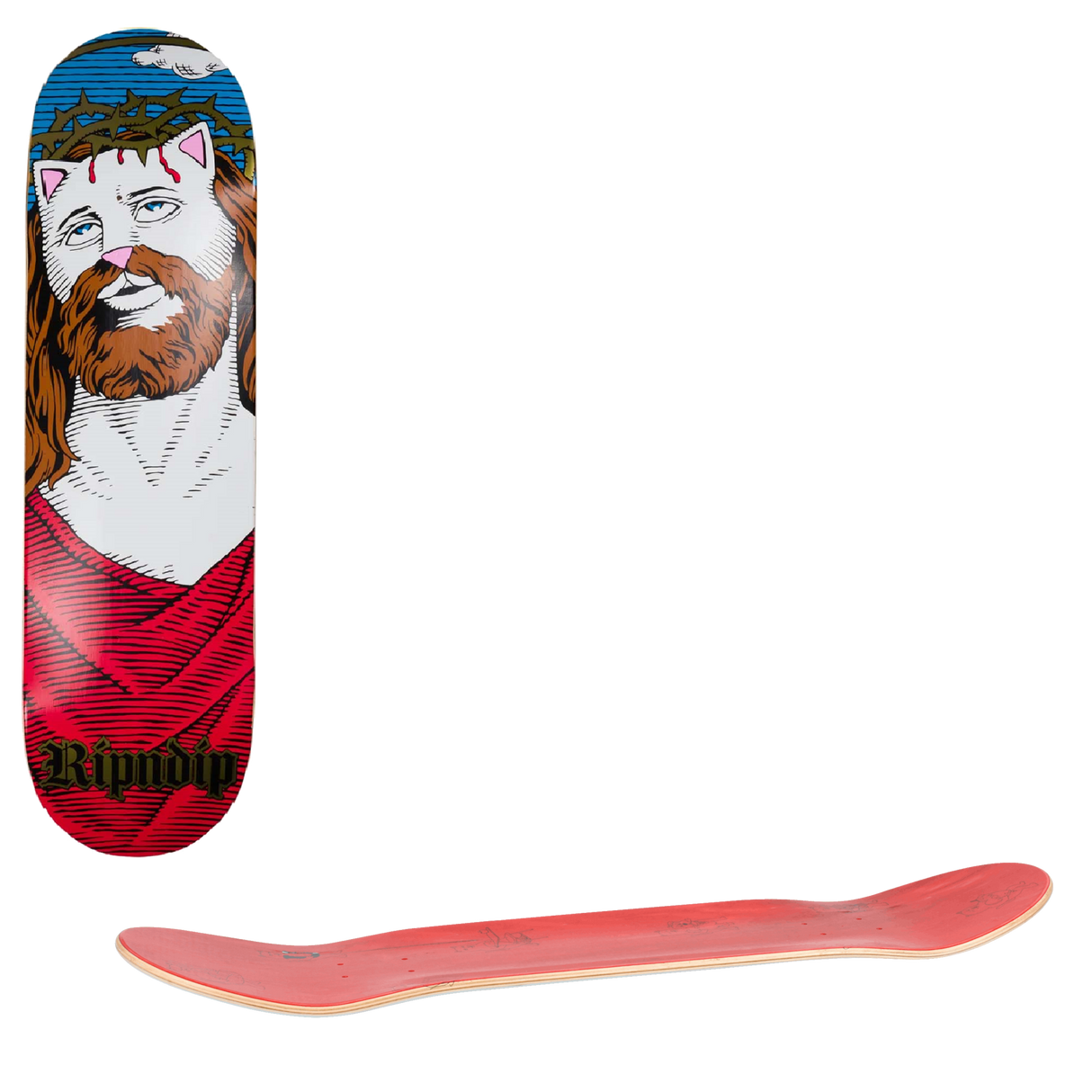 RIPNDIP Lord Savior Nerm Skateboard Deck 8"