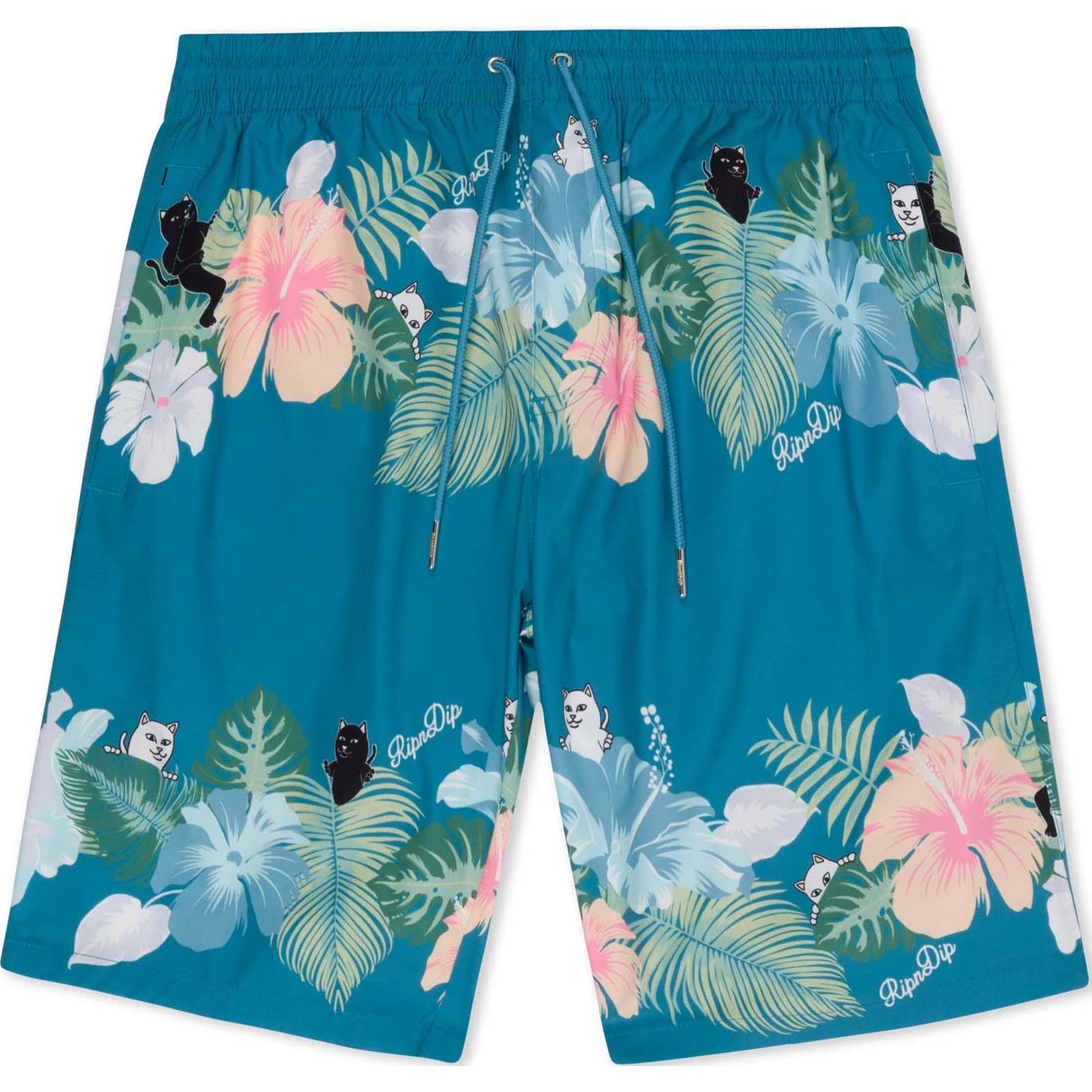 RIPNDIP Pablo Swimming Shorts - Misty Blue