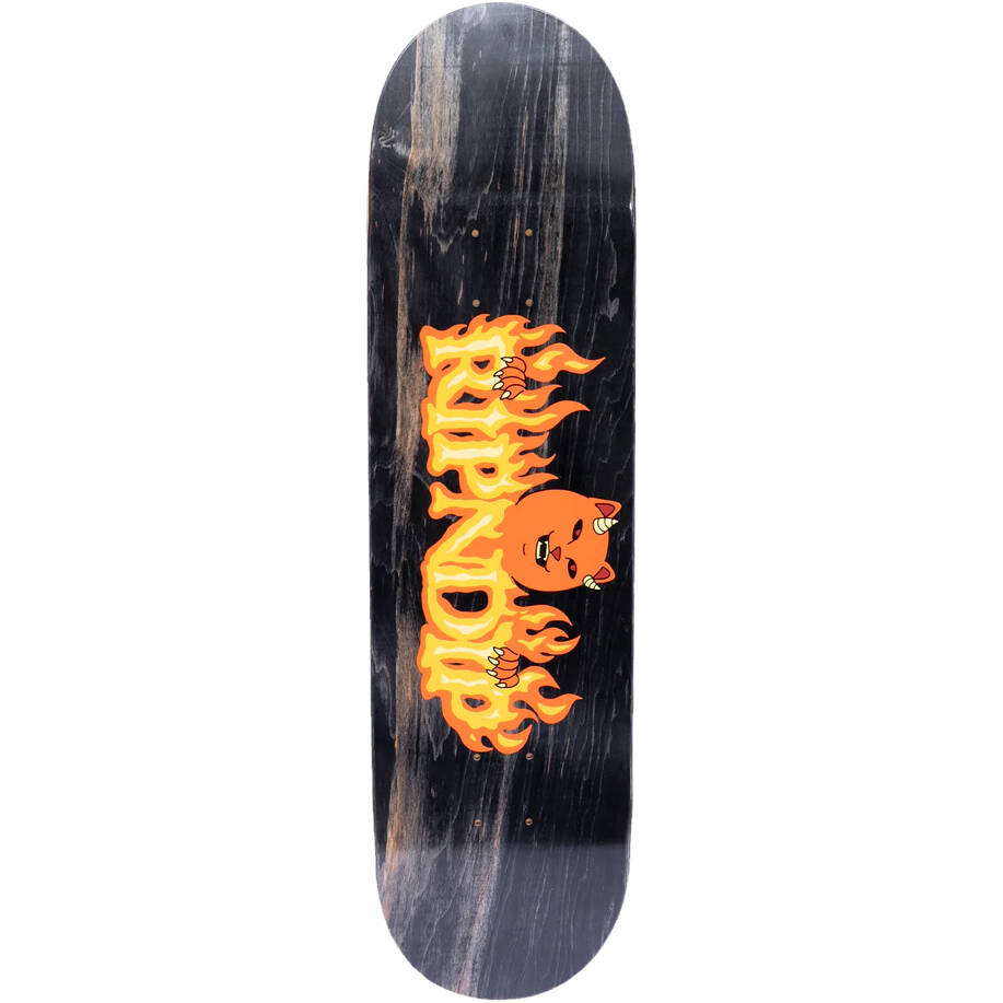 RIPNDIP Devils Work Skateboard Deck - Black 8.25"