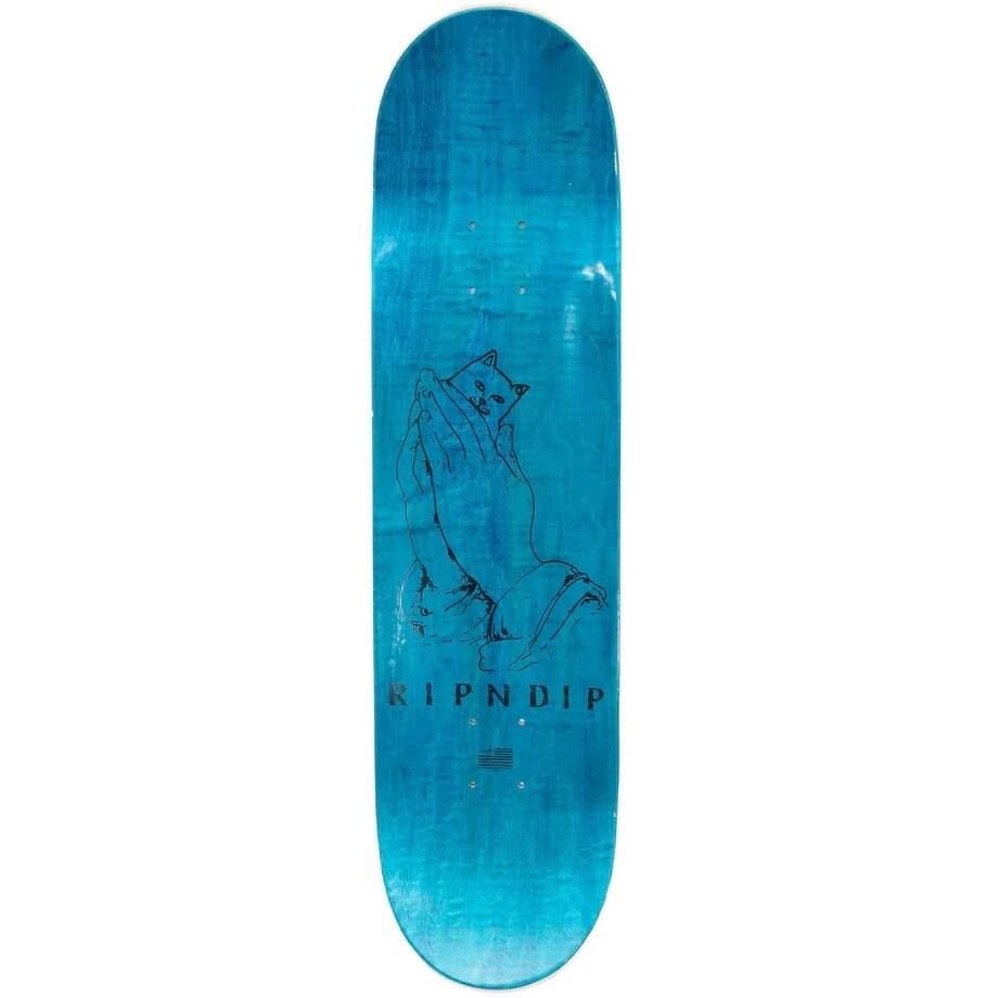 RIPNDIP Lord Nermal Skateboard Deck - Pine/Olive 8"