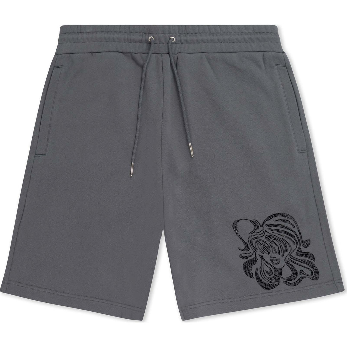 RIPNDIP Beautiful Trip Sweat Shorts - Charcoal