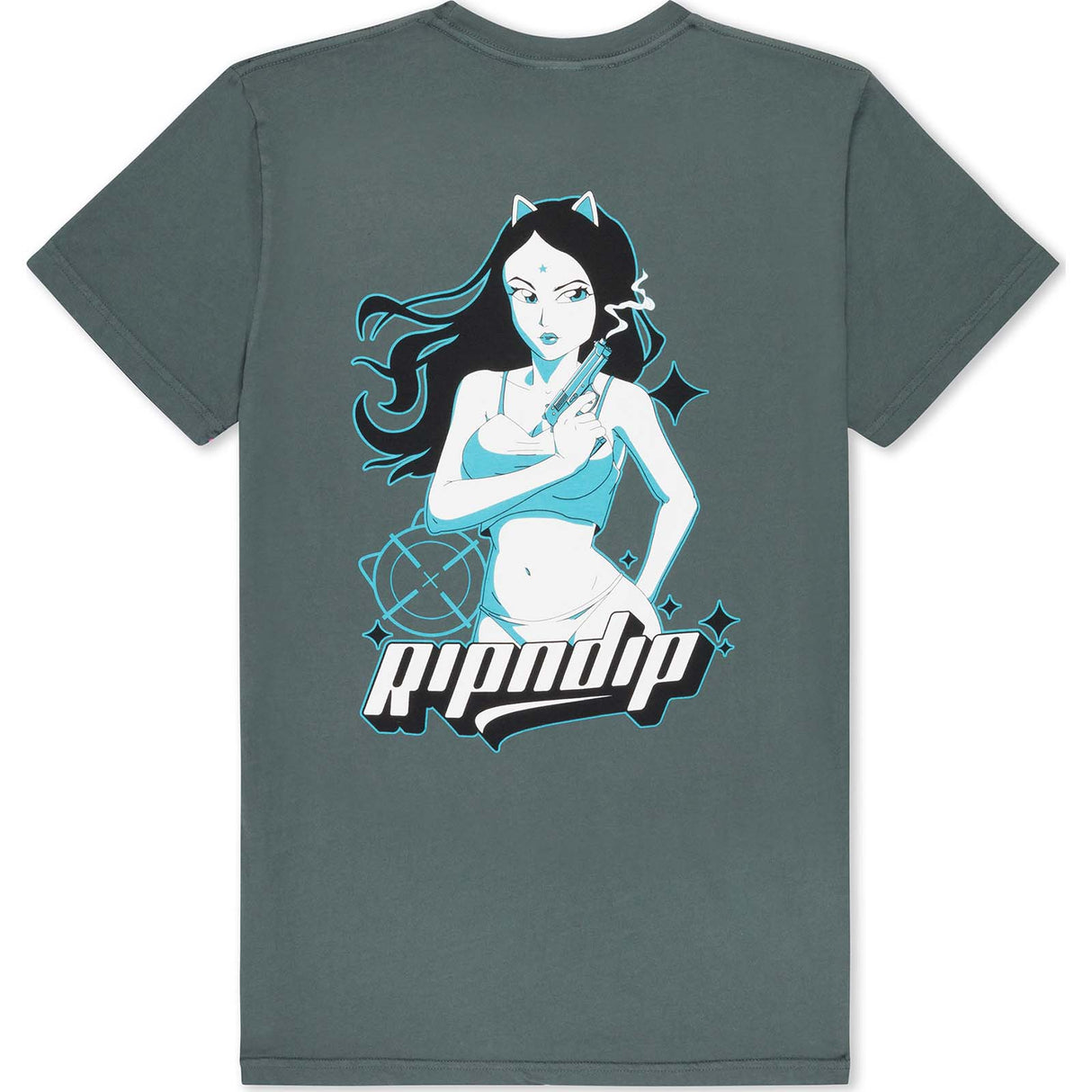 RIPNDIP Desperado T Shirt - Charcoal