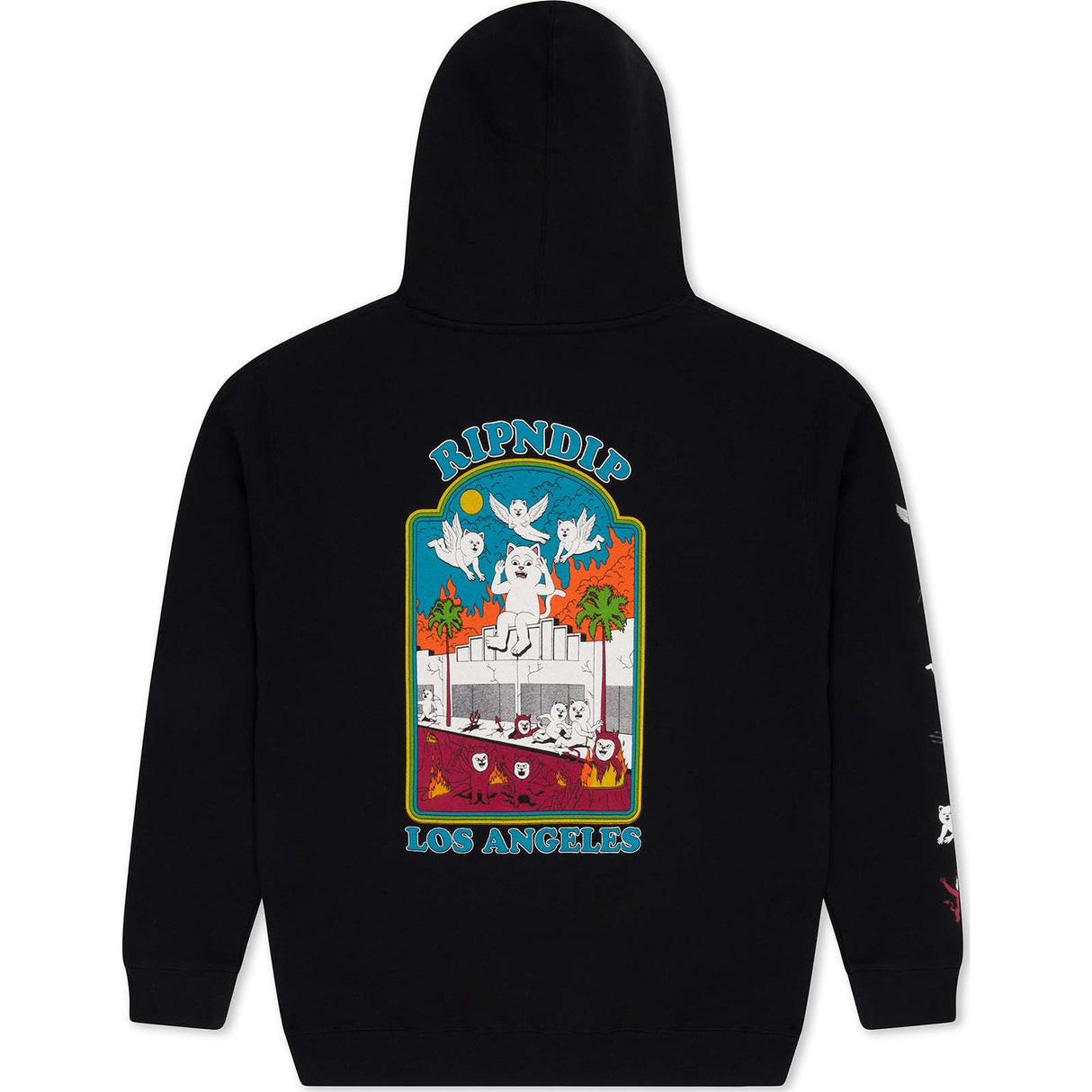 RIPNDIP Heaven On Earth Hoodie - Black
