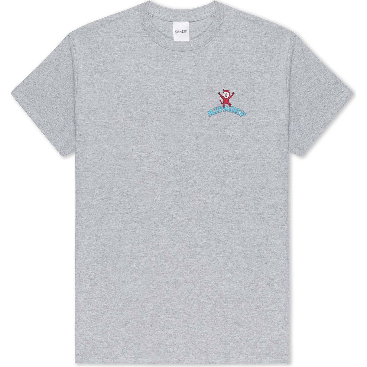 RIPNDIP Heaven On Earth T Shirt - Ash Heather