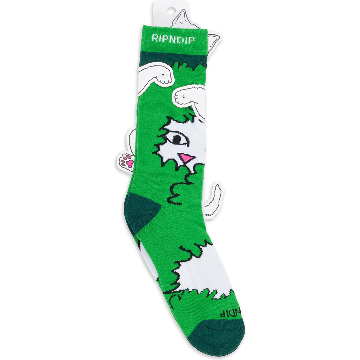 RIPNDIP Imma Head Out Socks - Green