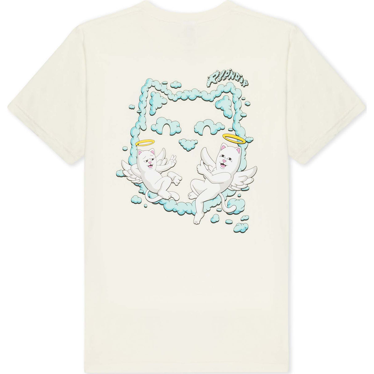RIPNDIP In The Clouds T Shirt - Natural