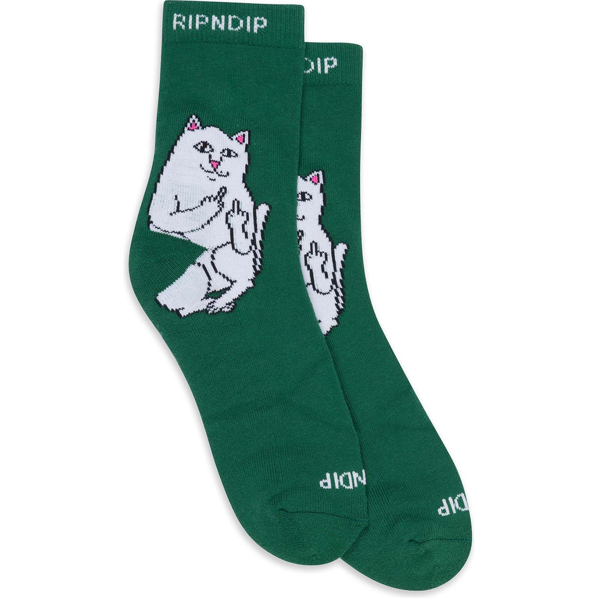 RIPNDIP Lord Nermal Mid Socks - Olive