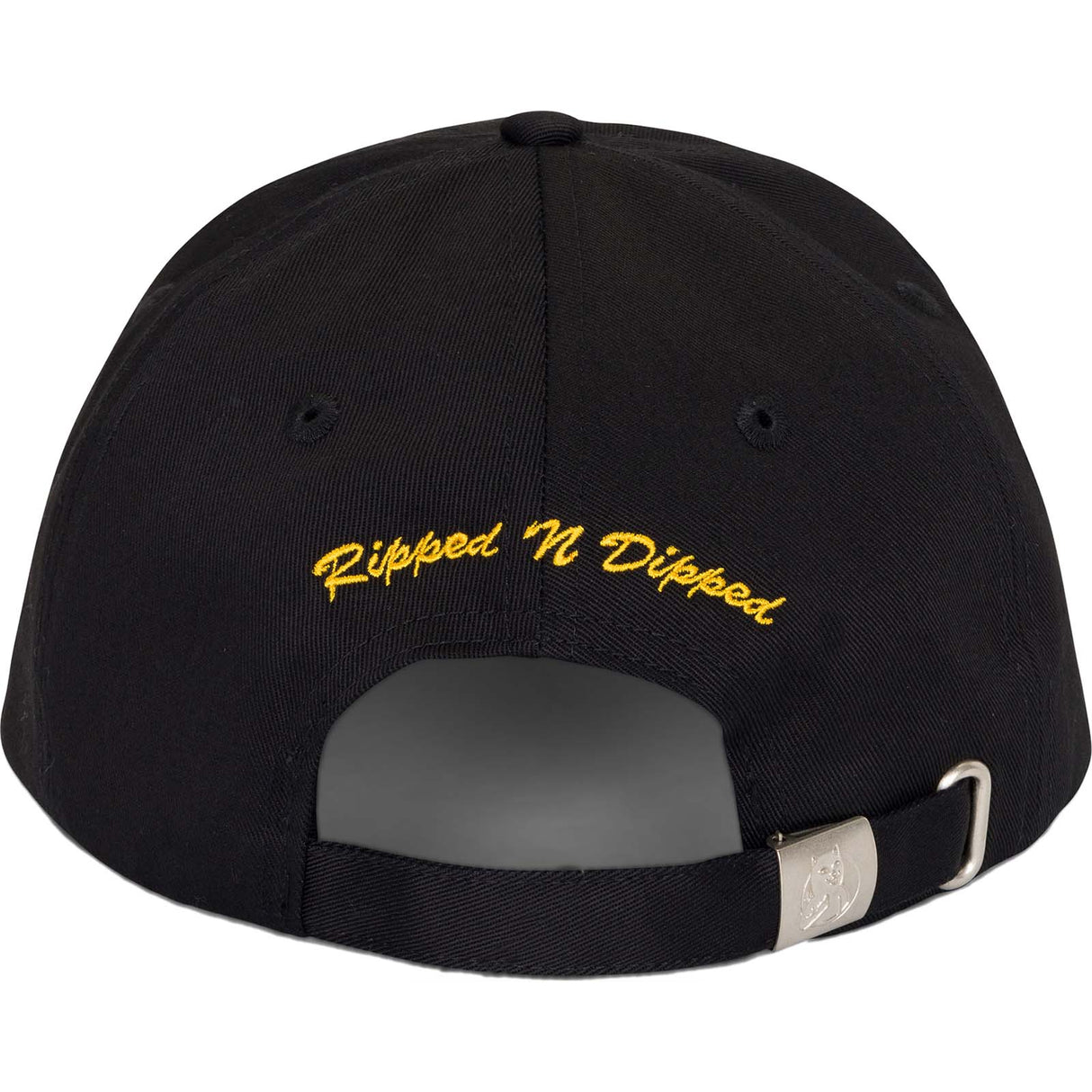 RIPNDIP Ripped n Dipped 6 Panel Strapback Cap - Black