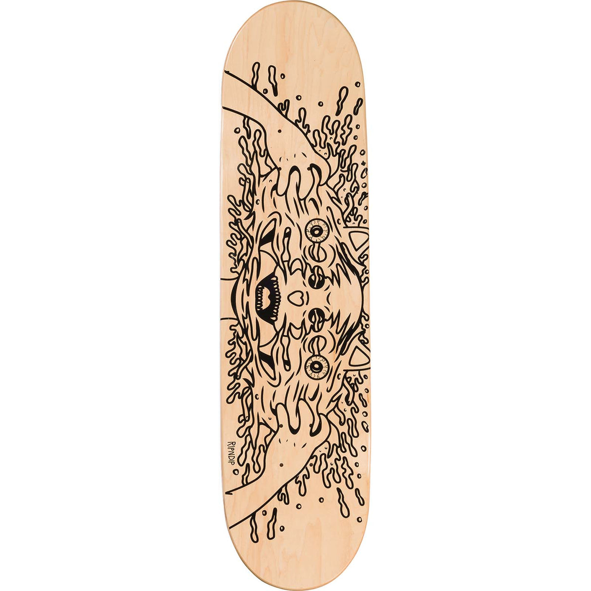 RIPNDIP Skull Face Jerm Skateboard Deck 8.5"