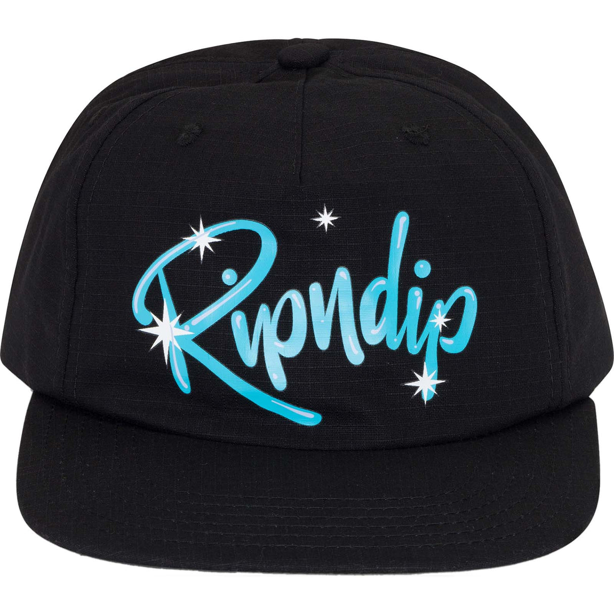 RIPNDIP Sprinkles 6 Panel Snapback Cap - Black