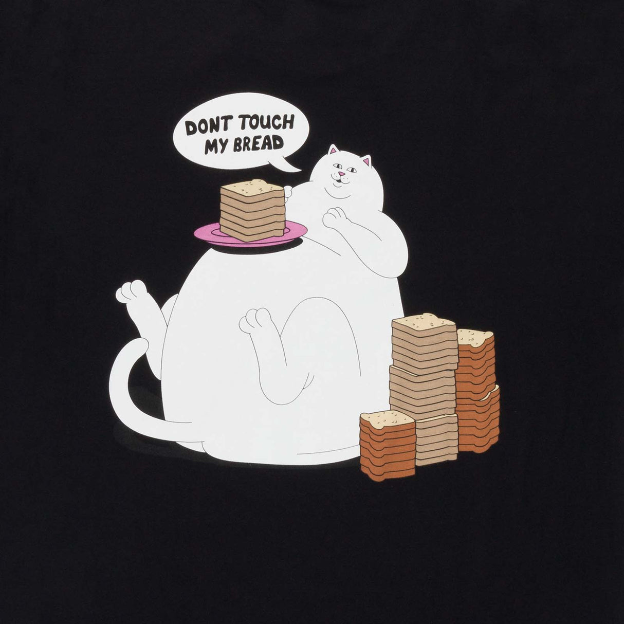 RIPNDIP Yay Bread T Shirt - Black