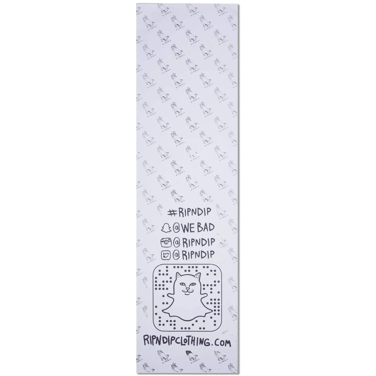 RIPNDIP Lord Nermal Skateboard Grip Tape - Black