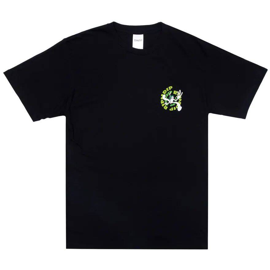 RIPNDIP Descending T Shirt - Black