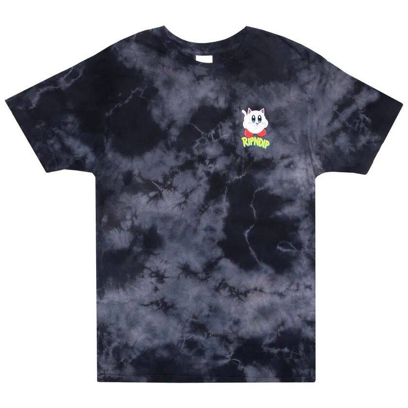 RIPNDIP Nermby T Shirt - Black Lightning Wash