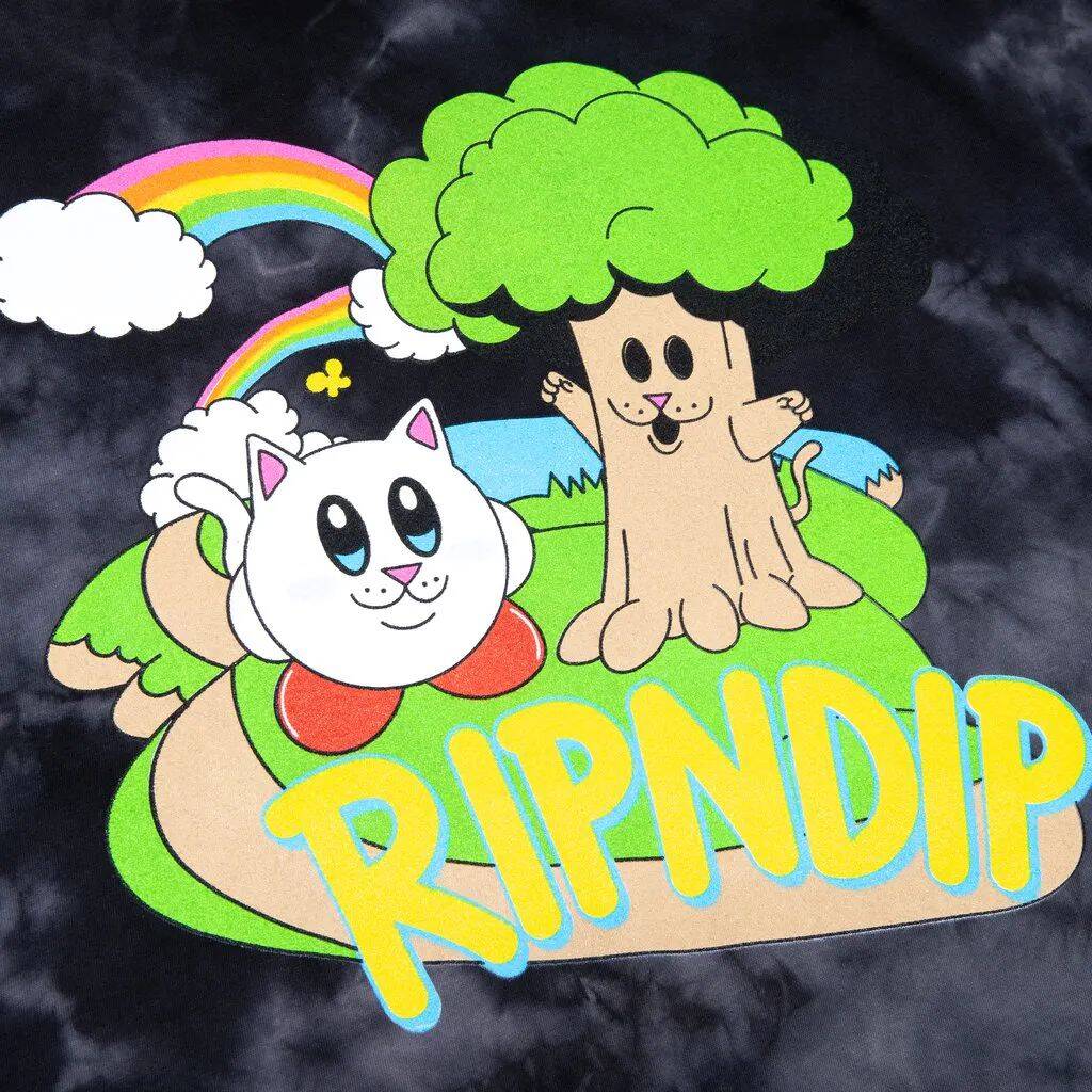 RIPNDIP Nermby T Shirt - Black Lightning Wash