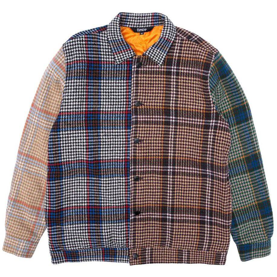 RIPNDIP Roygbiv Plaid Jacket - Multi