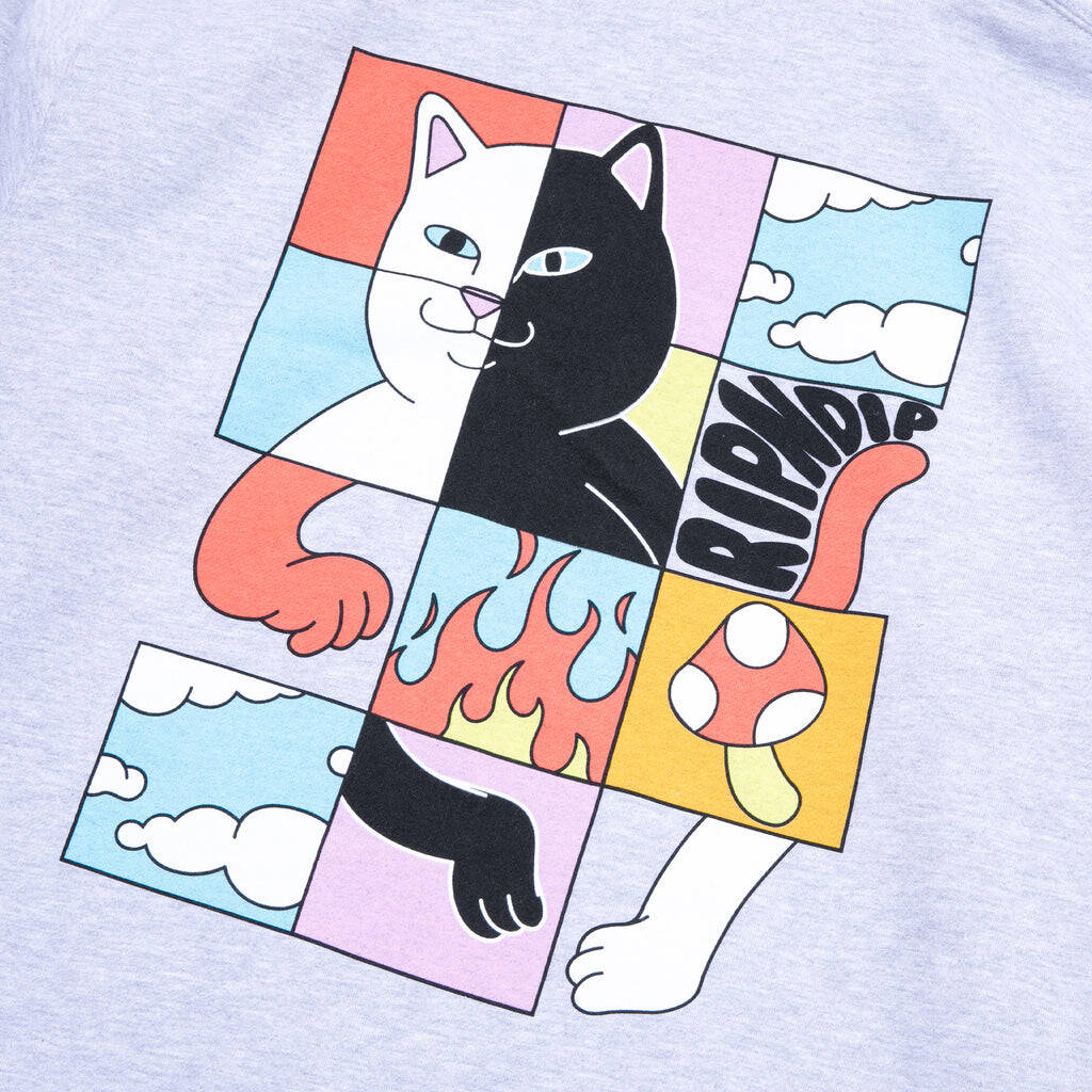 RIPNDIP Rubix Hoodie - Ash Heather