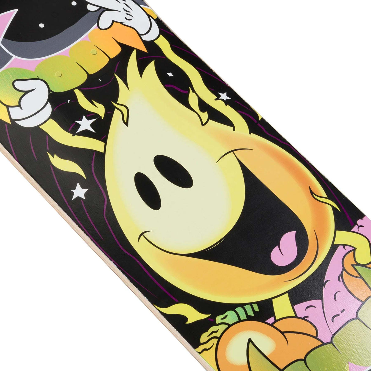 RIPNDIP x World Industries Skateboard Deck - Flame Jerm 8.5"