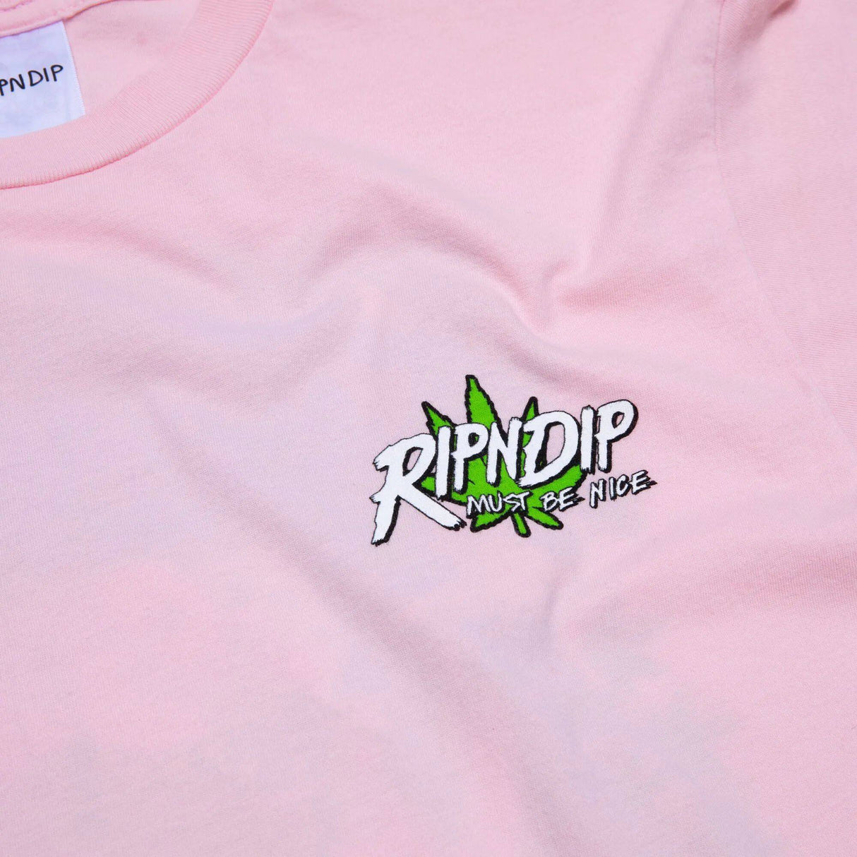 RIPNDIP Chaka Bar T Shirt - Light Pink