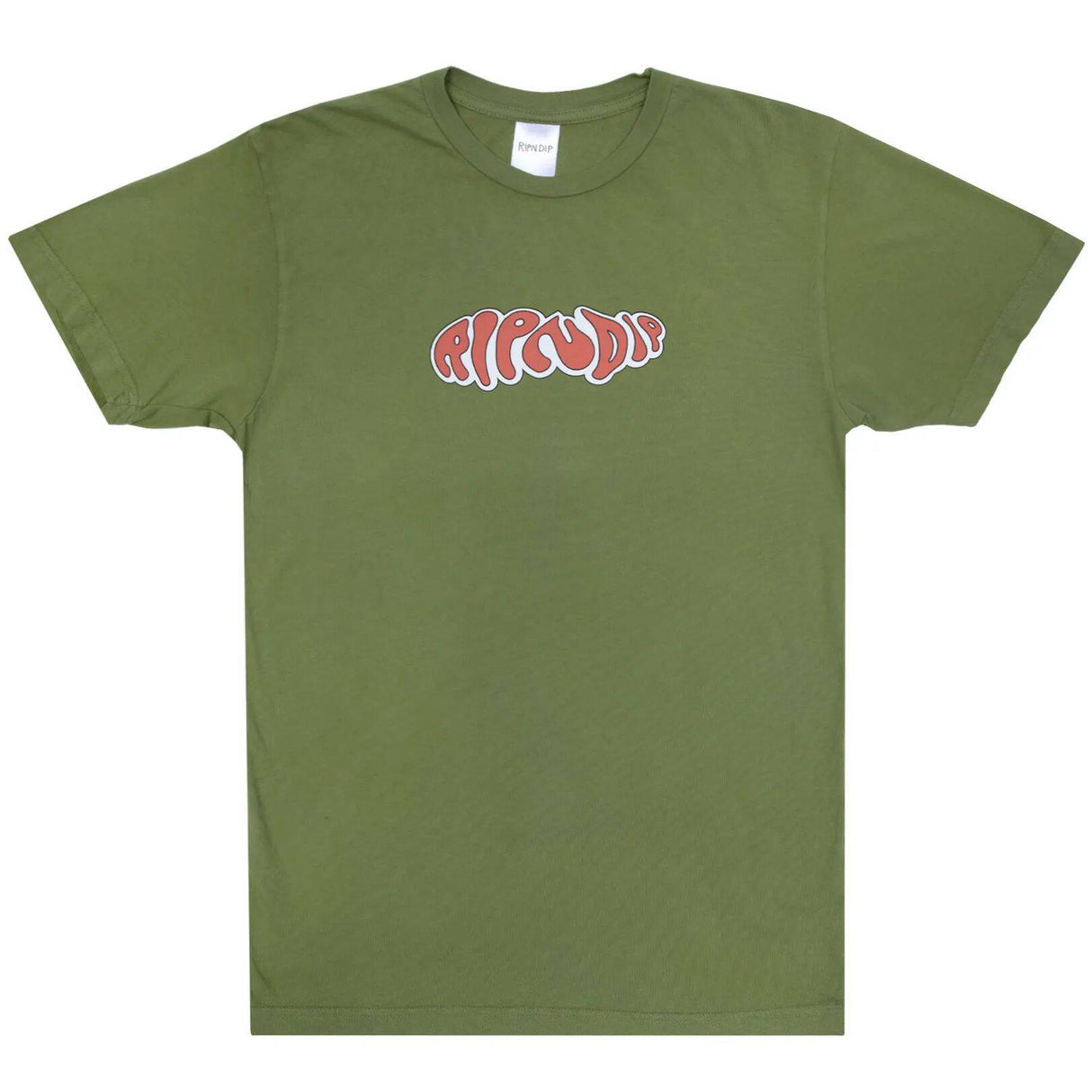 RIPNDIP Flower Child T Shirt - Dirty Olive