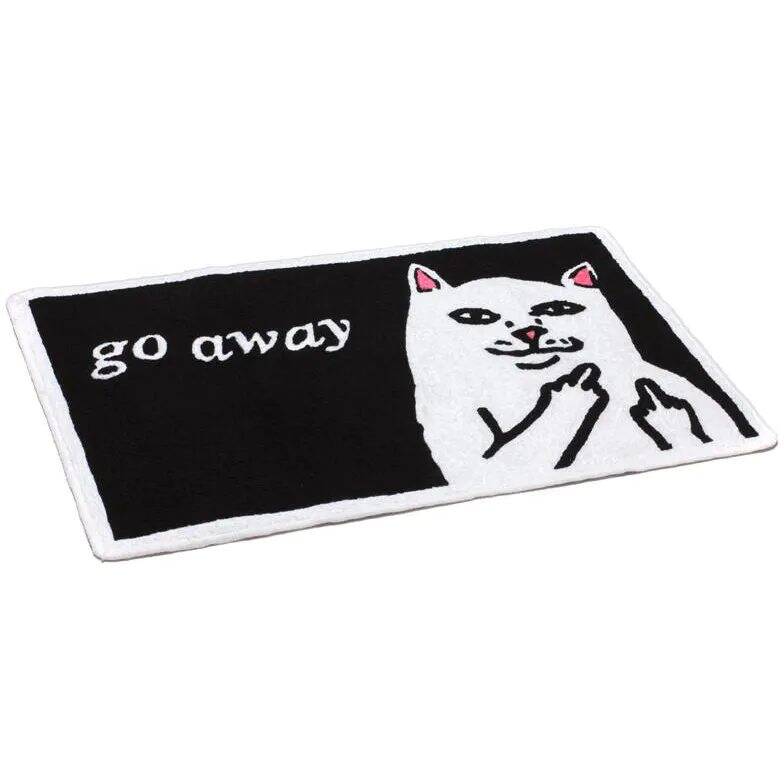 RIPNDIP Go Away Rug - Black