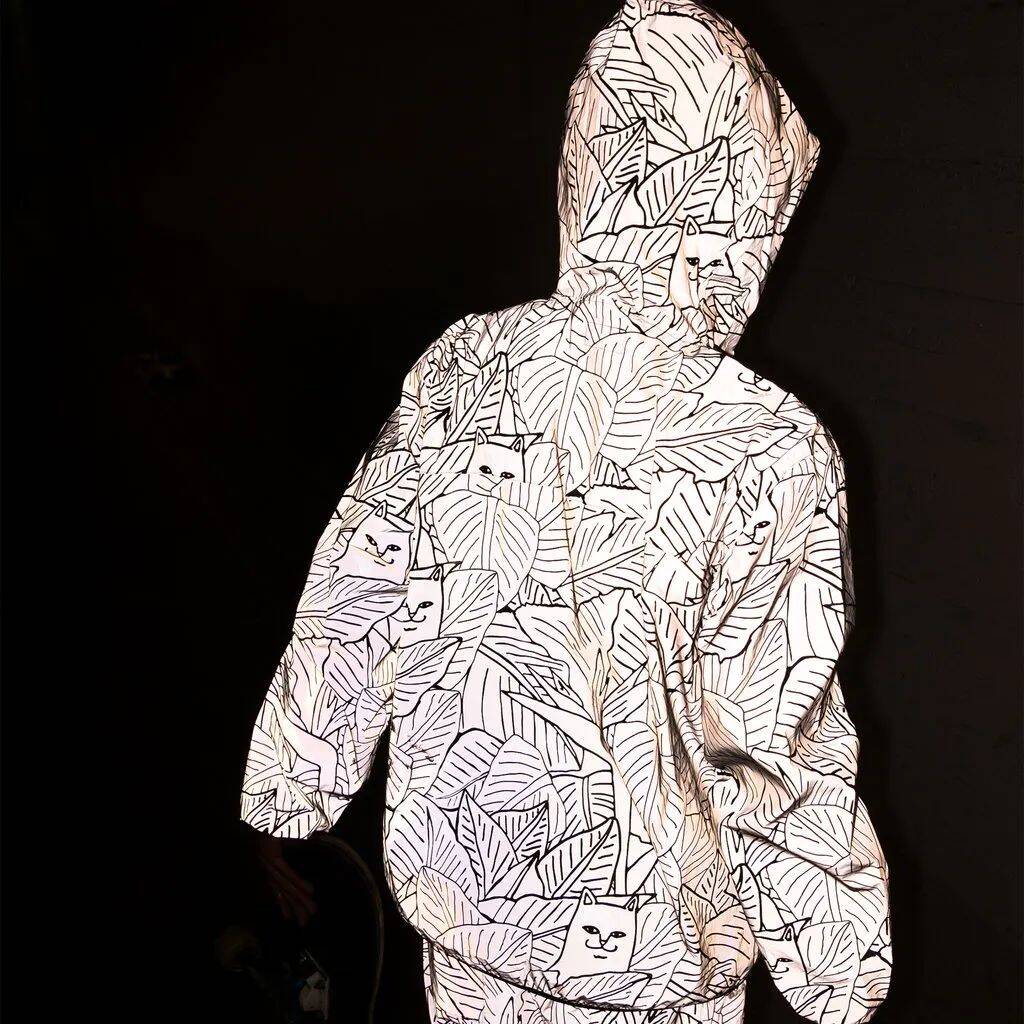 RIPNDIP Nermal Leaf Anorak - Reflective 3M