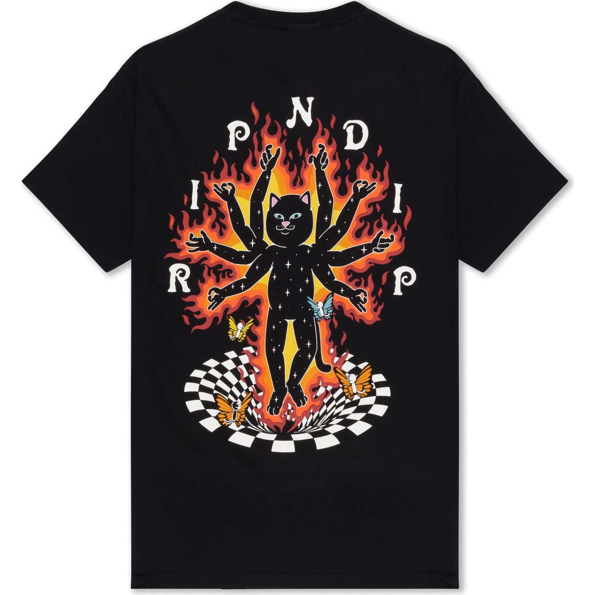 RIPNDIP Illusion Jerm T-Shirt - Black