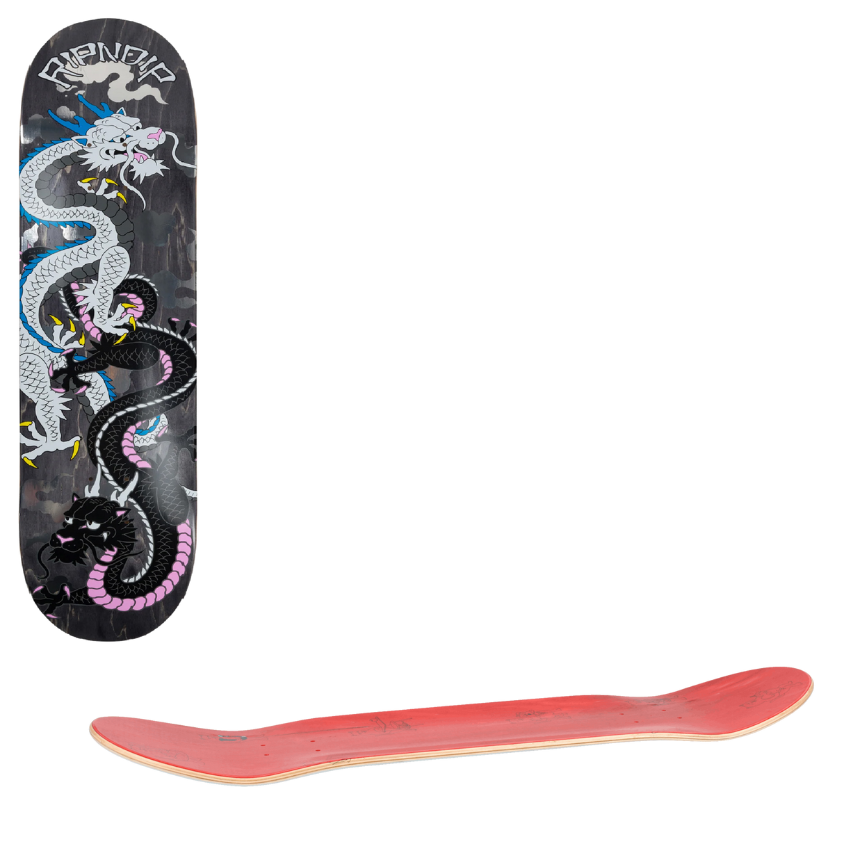 RIPNDIP Ryu Skateboard Deck - 8.5"