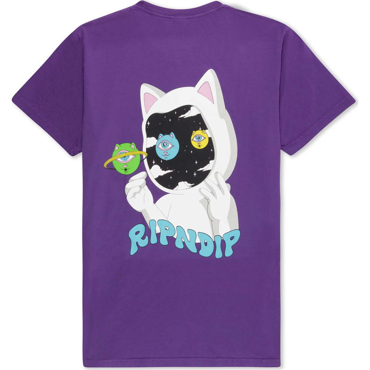 RIPNDIP Seeing Eye T Shirt - Purple