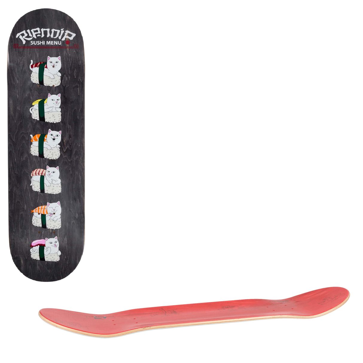 RIPNDIP Sushi Nerm Skateboard Deck - 8"