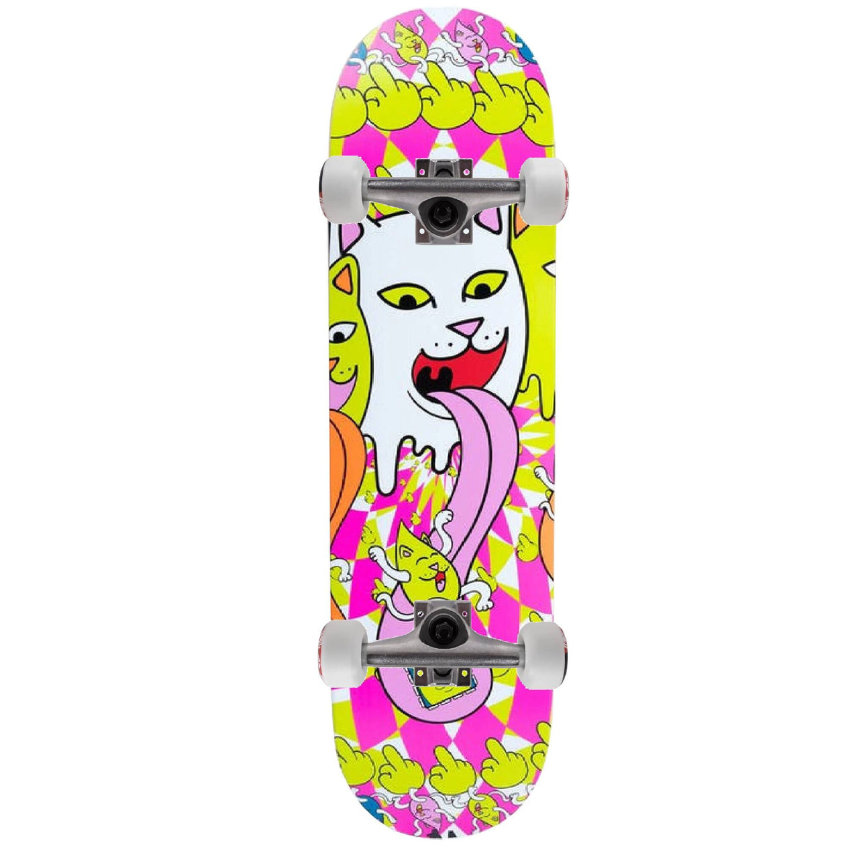 RIPNDIP Micro Nerm Custom Skateboard - Multi 8.25''