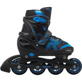 Roces Jokey 3.0 Adjustable Inline Skates - Black/Astro Blue