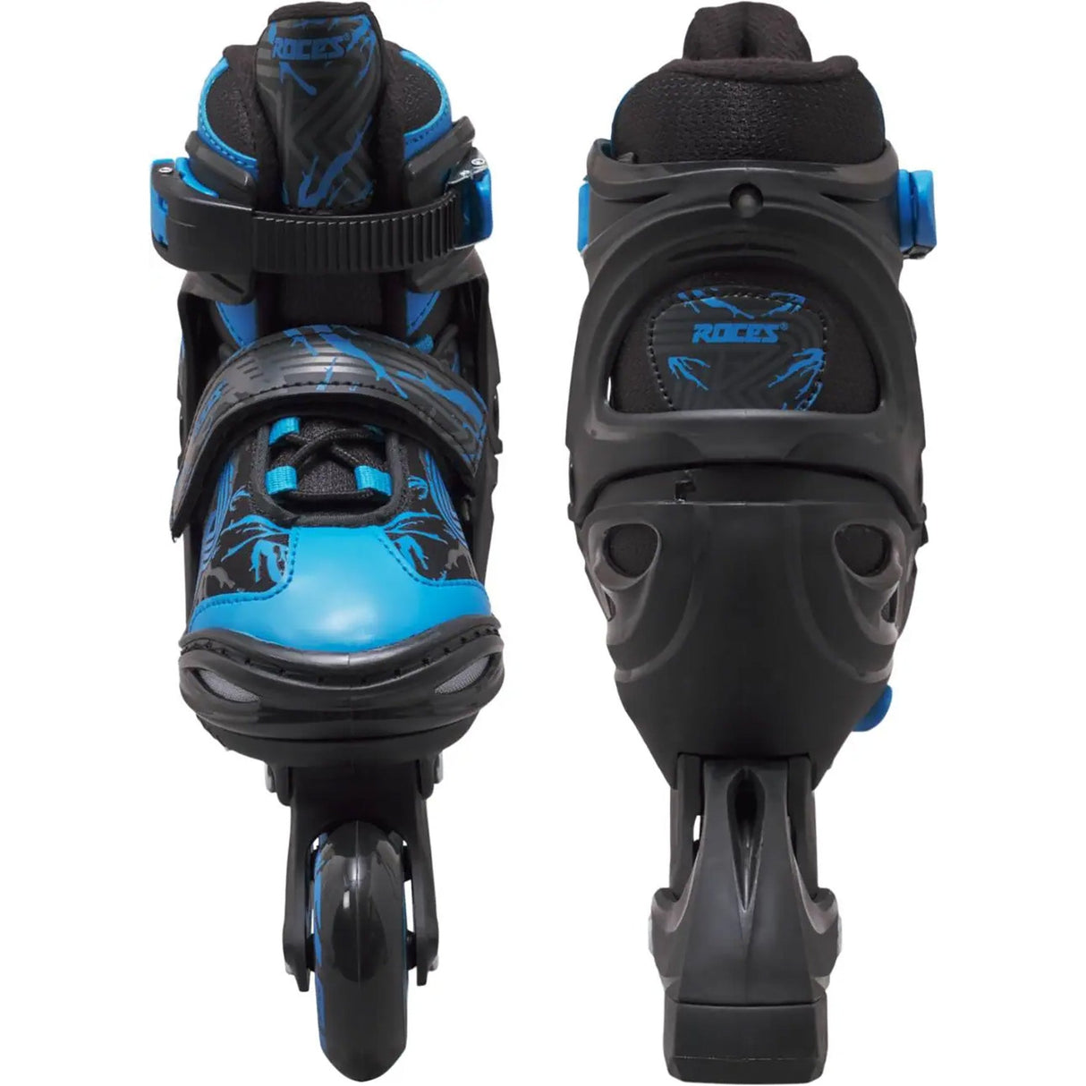 Roces Jokey 3.0 Adjustable Inline Skates - Black/Astro Blue