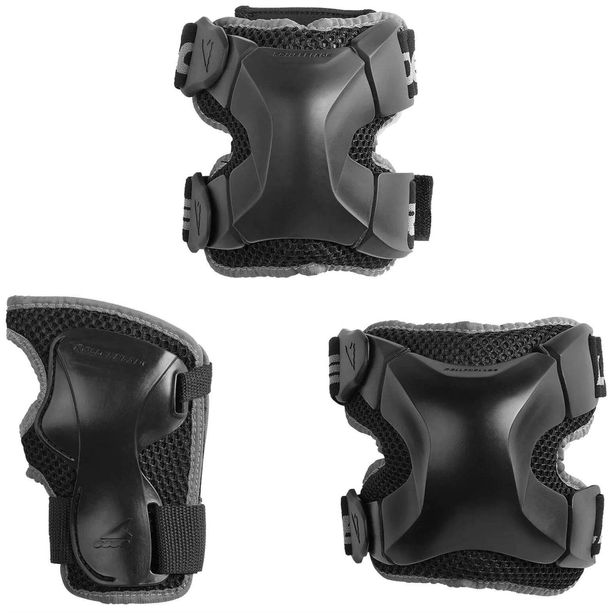 Rollerblade X-Gear 3 Pad Set - Black XL