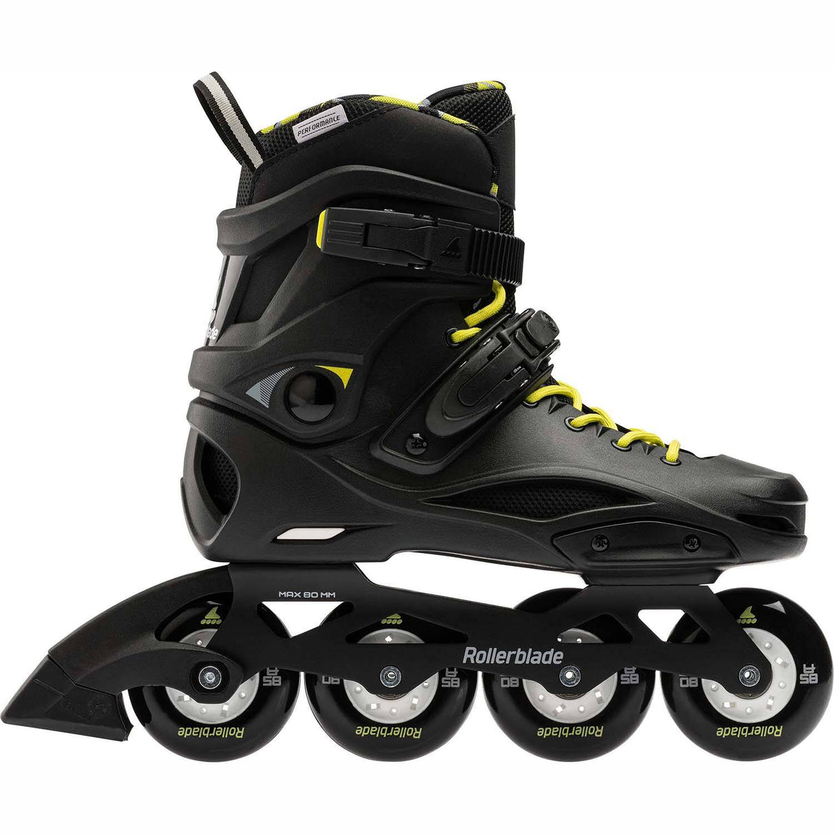 Rollerblade RB Cruiser - Black/Neon Yellow