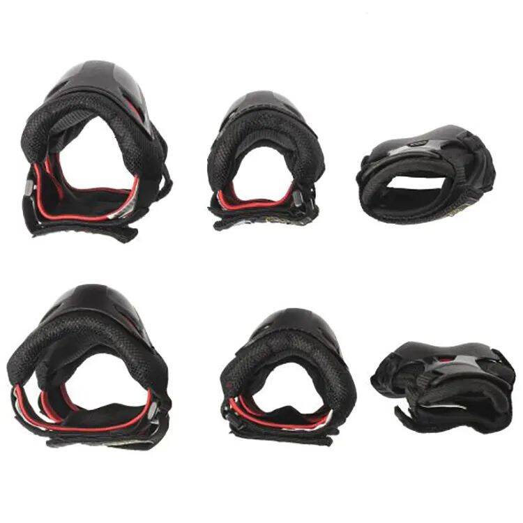 Rollerblade Skate Gear Jr 3 Pack Pad Set - Black/Red