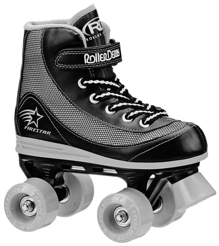 Roller Derby FireStar V2 Quad Roller Skates - Black/Grey