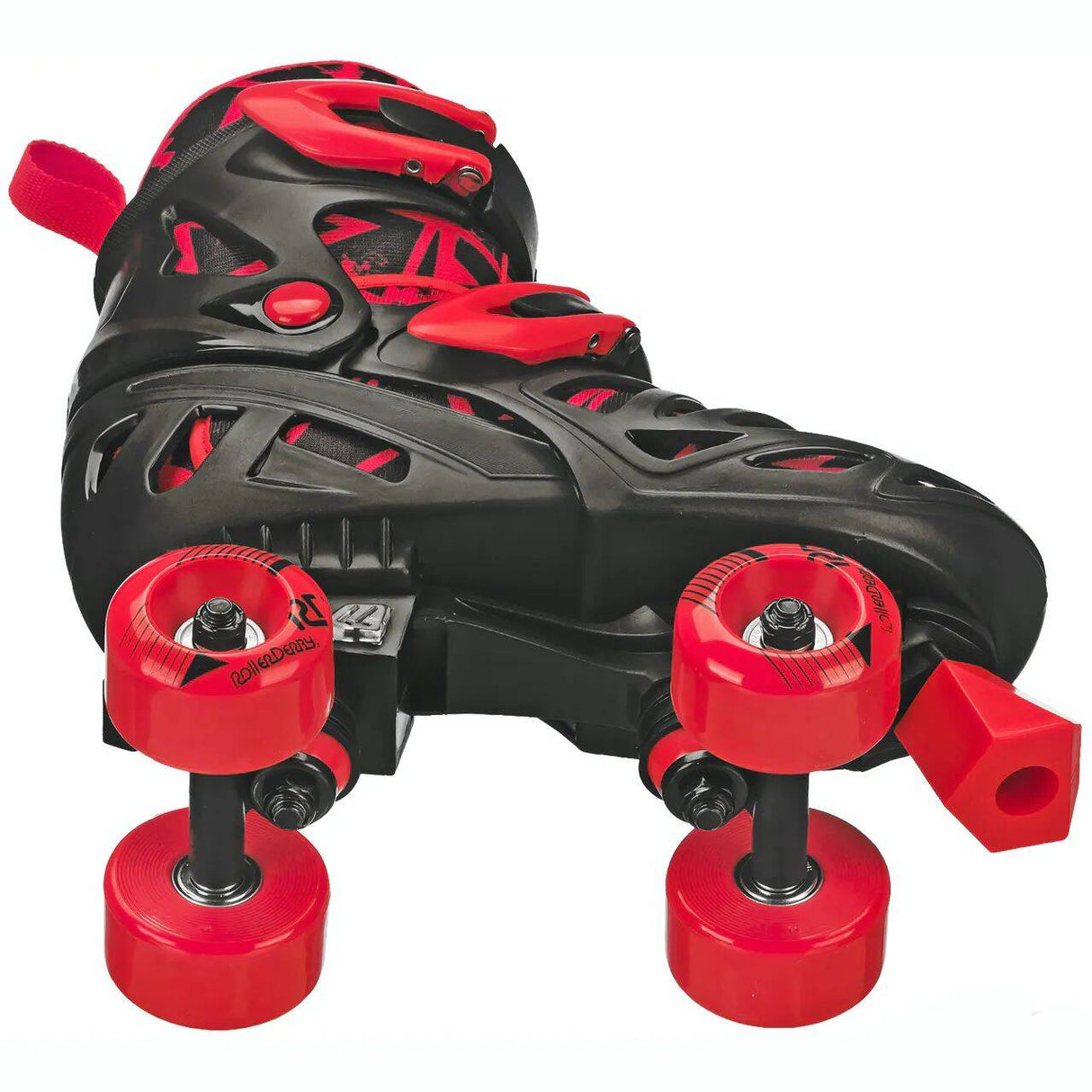 Roller Derby Trac Star V2 Quad Roller Skates - Black/Red
