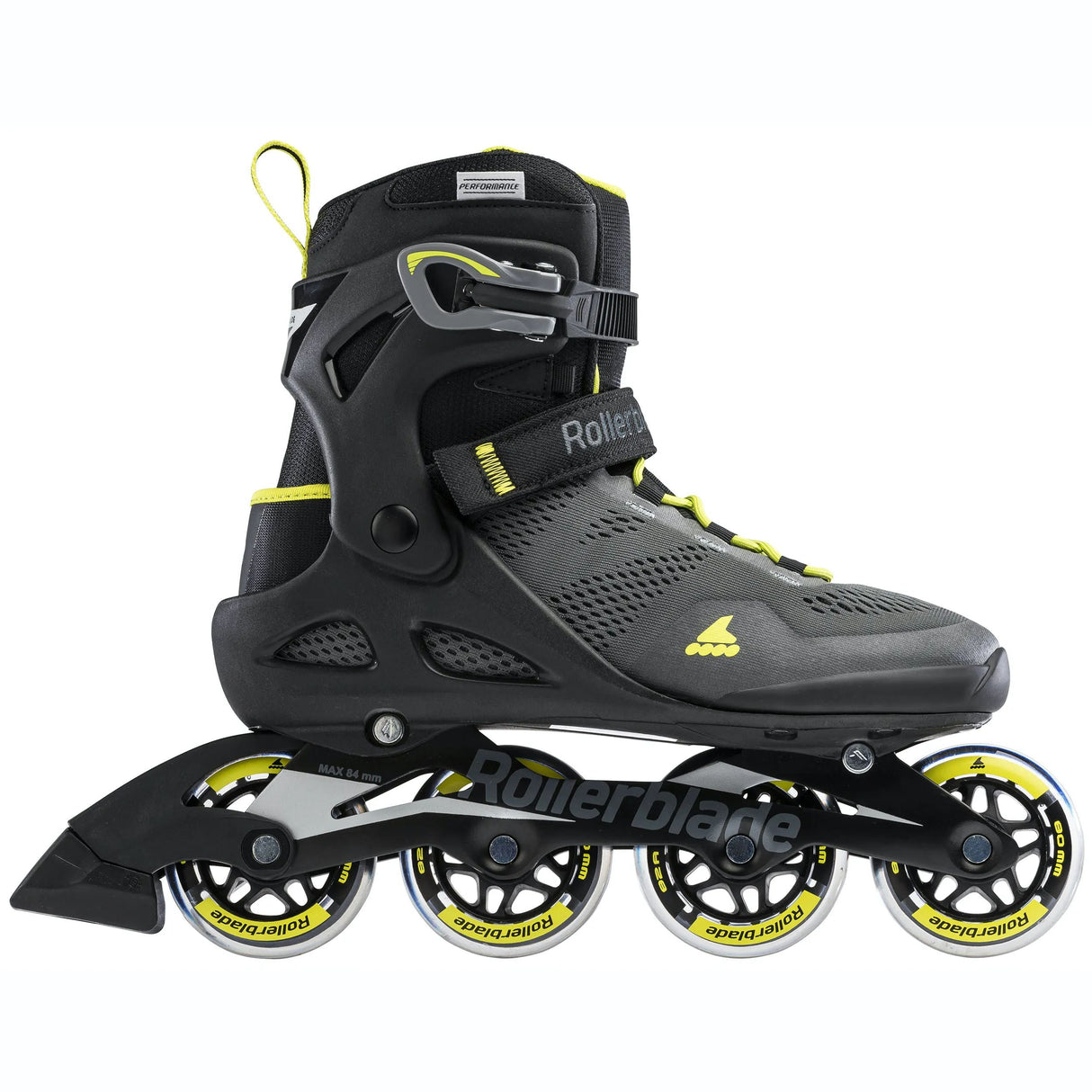 Rollerblade Macroblade 80 Fitness- Black/Lime