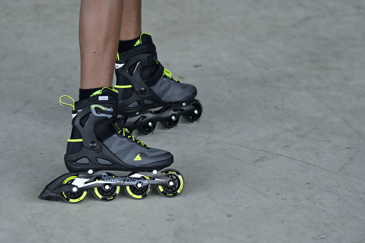 Rollerblade Macroblade 80 Fitness- Black/Lime