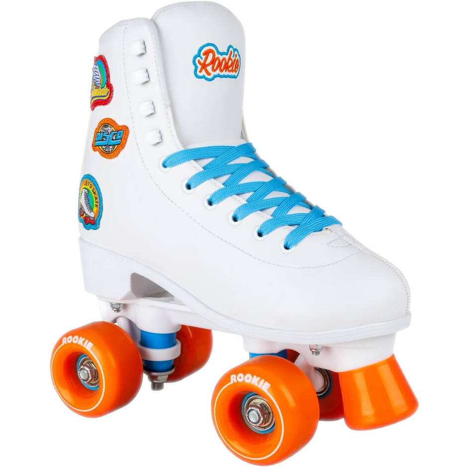 Rookie Fever Quad Roller Skates - White UK 3