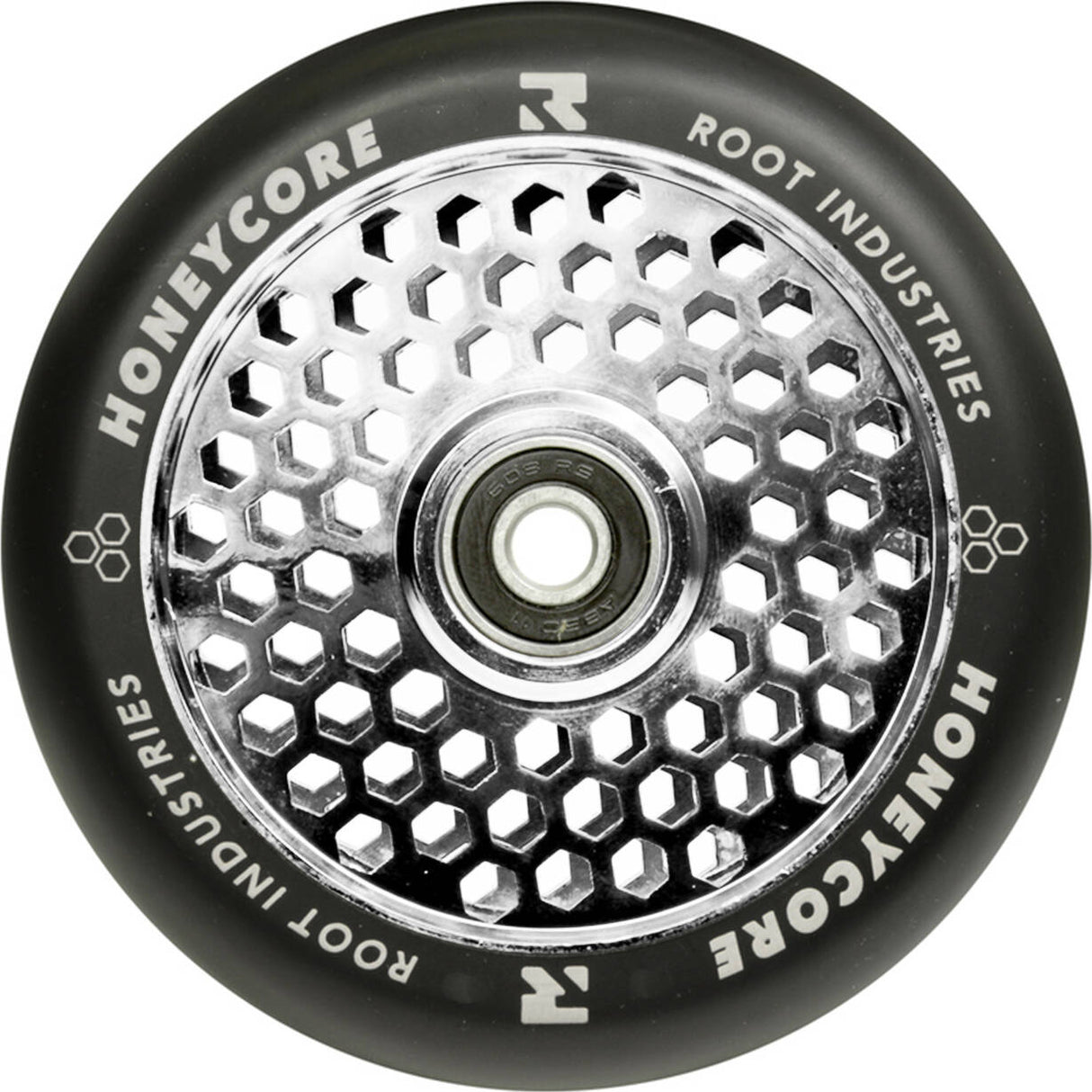 Root Industries Honey Core 120mm Scooter Wheel - Black/Mirror