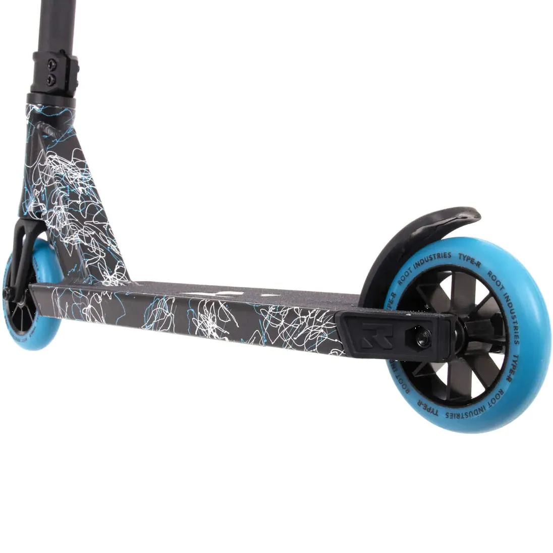 Root Industries Type R Mini Pro Stunt Scooter - Splatter Blue
